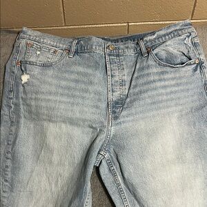 GAP Blue Relaxed Women’s Jeans with Vintage Faded Look